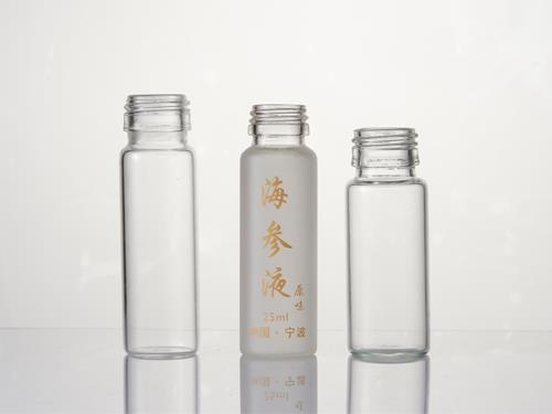 透明螺口瓶-透明螺口玻璃瓶